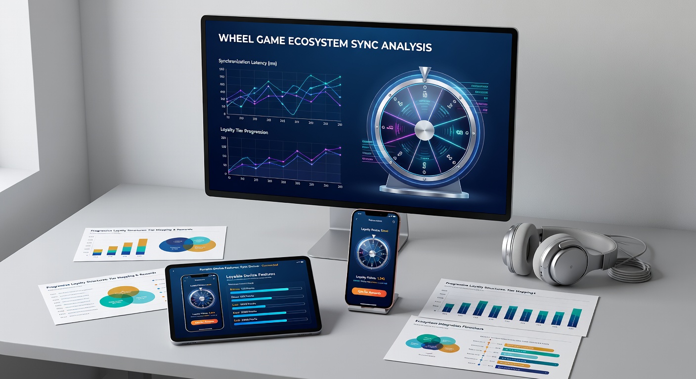 Portable device screen displaying wheel game interface with loyalty tier indicators