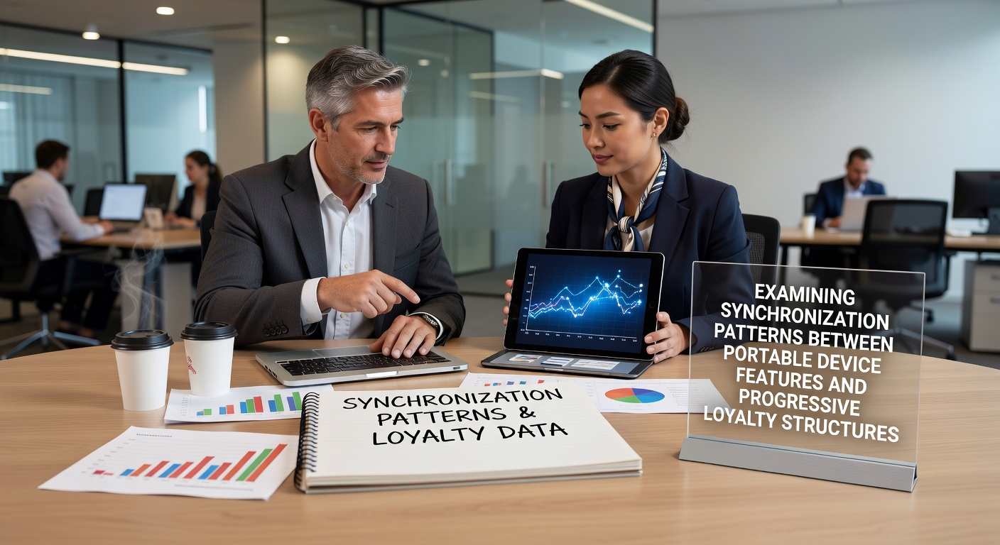 Loyalty dashboard on mobile showing synchronized reward tiers and device feature indicators