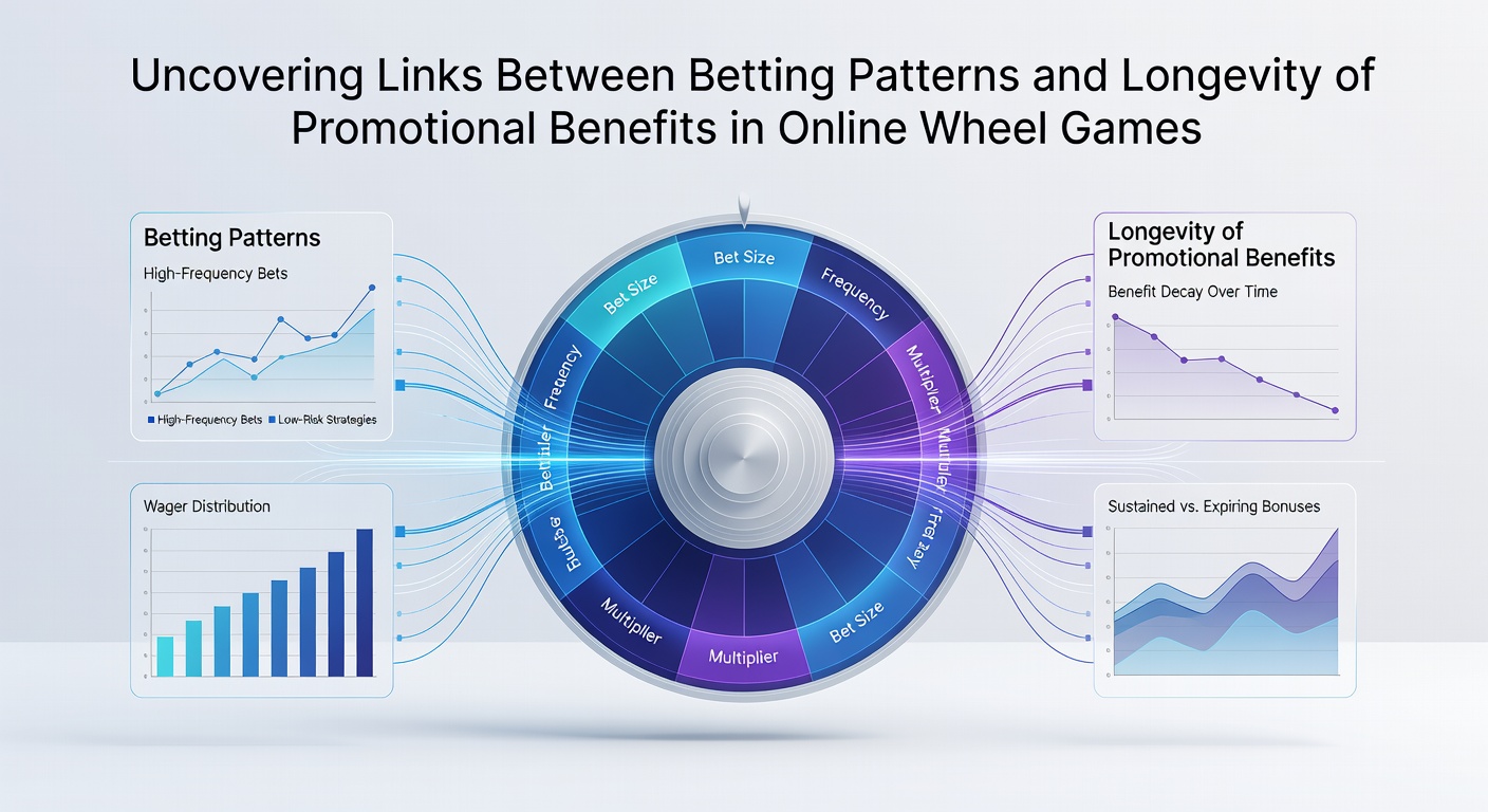 Analysis of betting patterns influencing promotional benefits in online wheel games